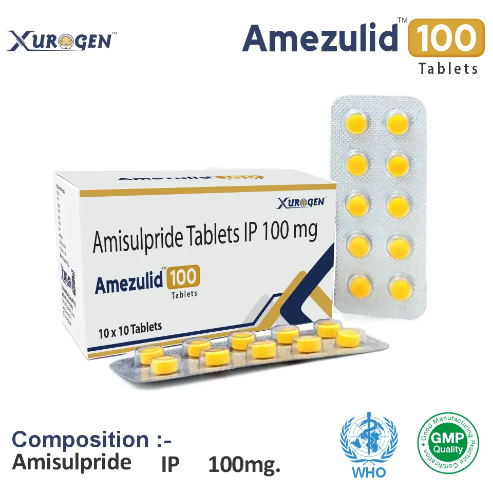 Amisulpride 100mg Tablet | Best Price for PCD Pharma Franchise in Neuro Care